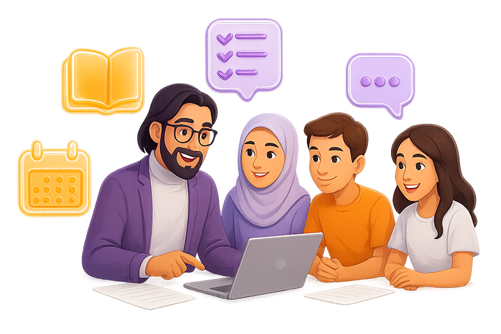 إرشاد شخصي في كل خطوة